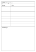 Picture of BDA5-RSHD2 Reading, Spelling & Homework Diary (Purple) -Bargain